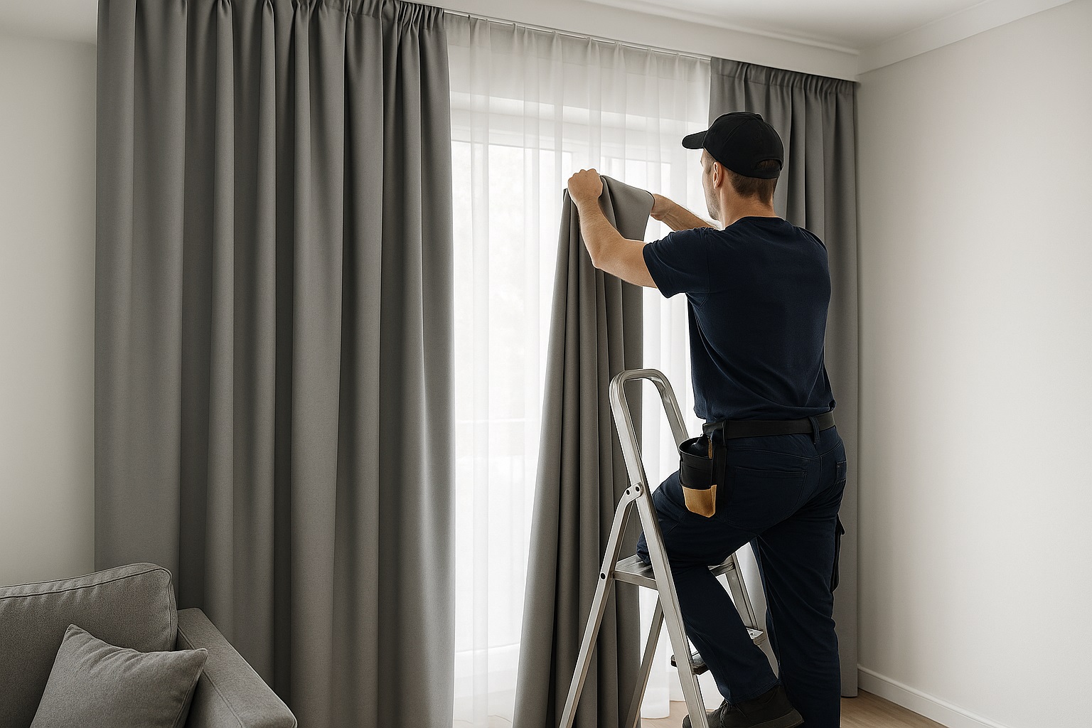 Thi công rèm cửa